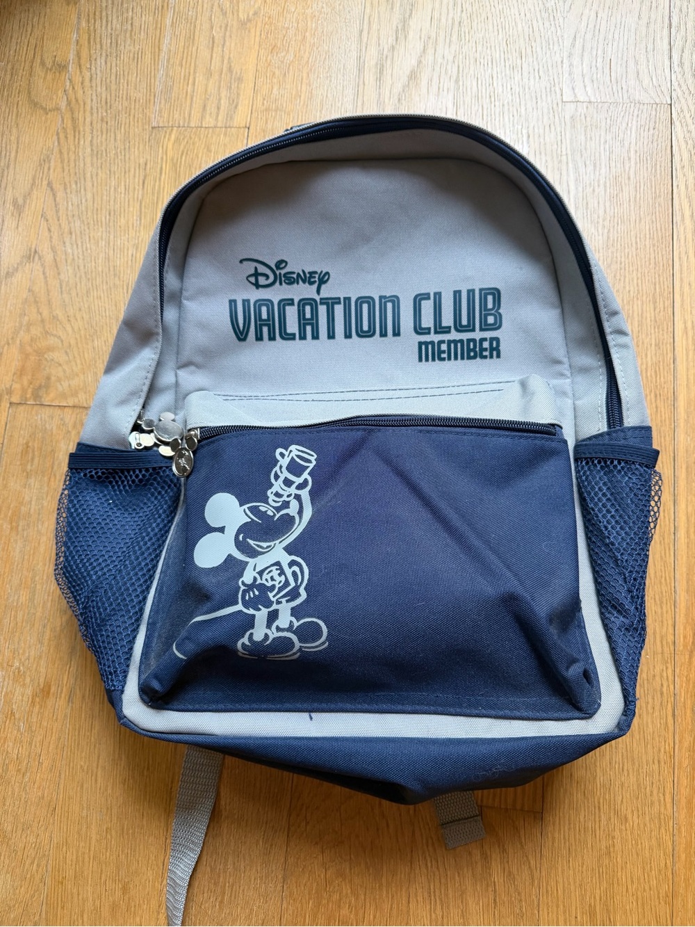 NEW 2019 Exclusive Disney Vacation Club Member Backpack Navy And Grey